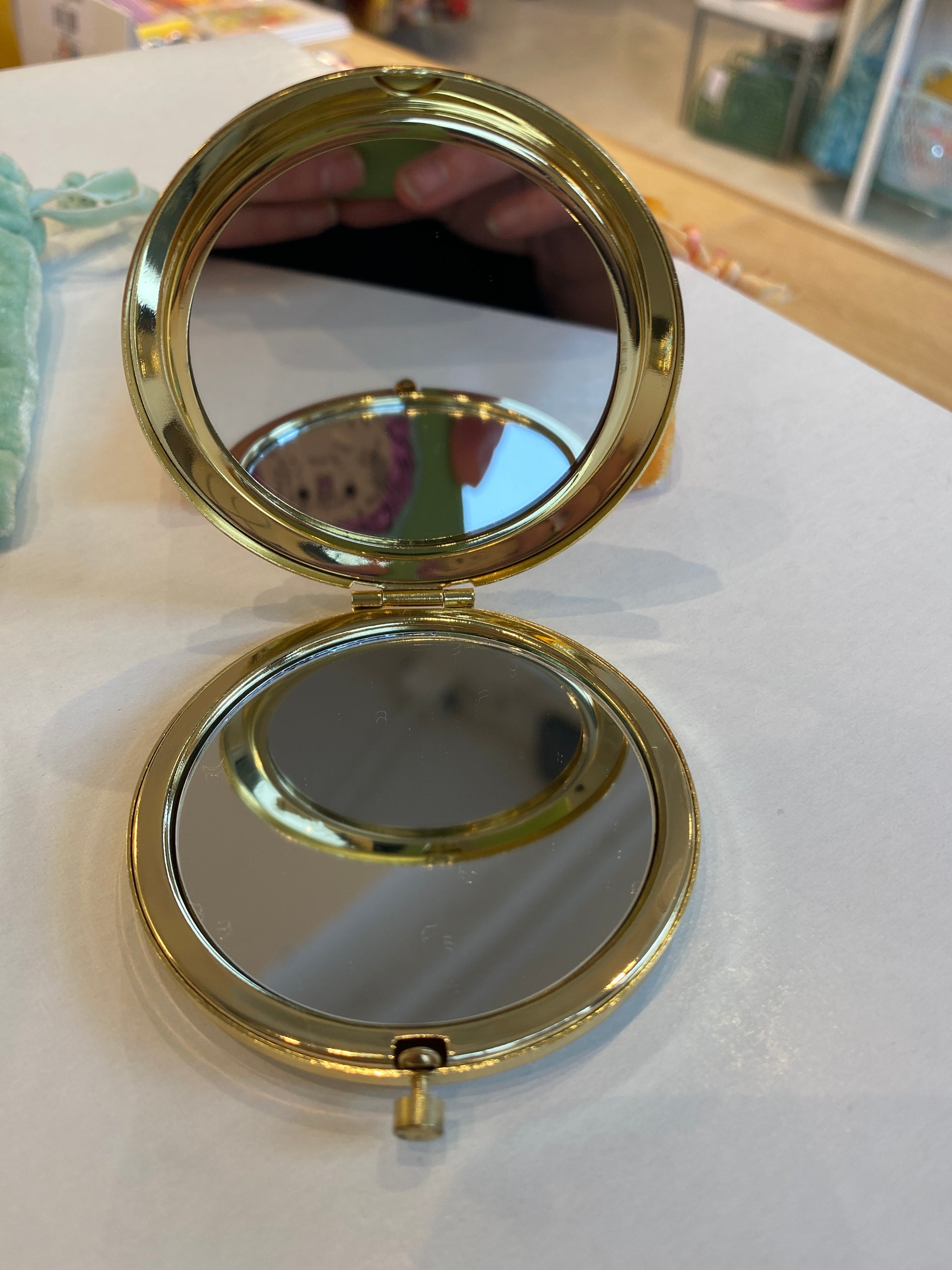 Embroidered Mirror