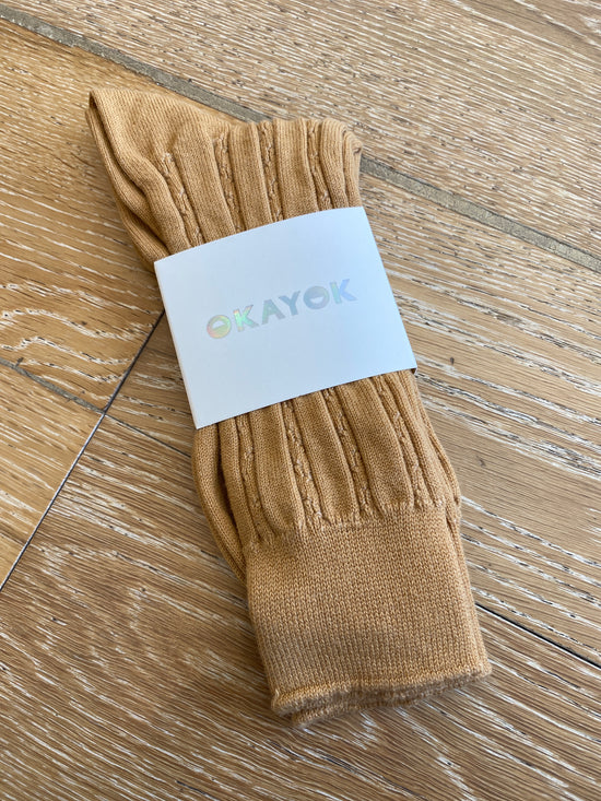 Cable Dress Socks
