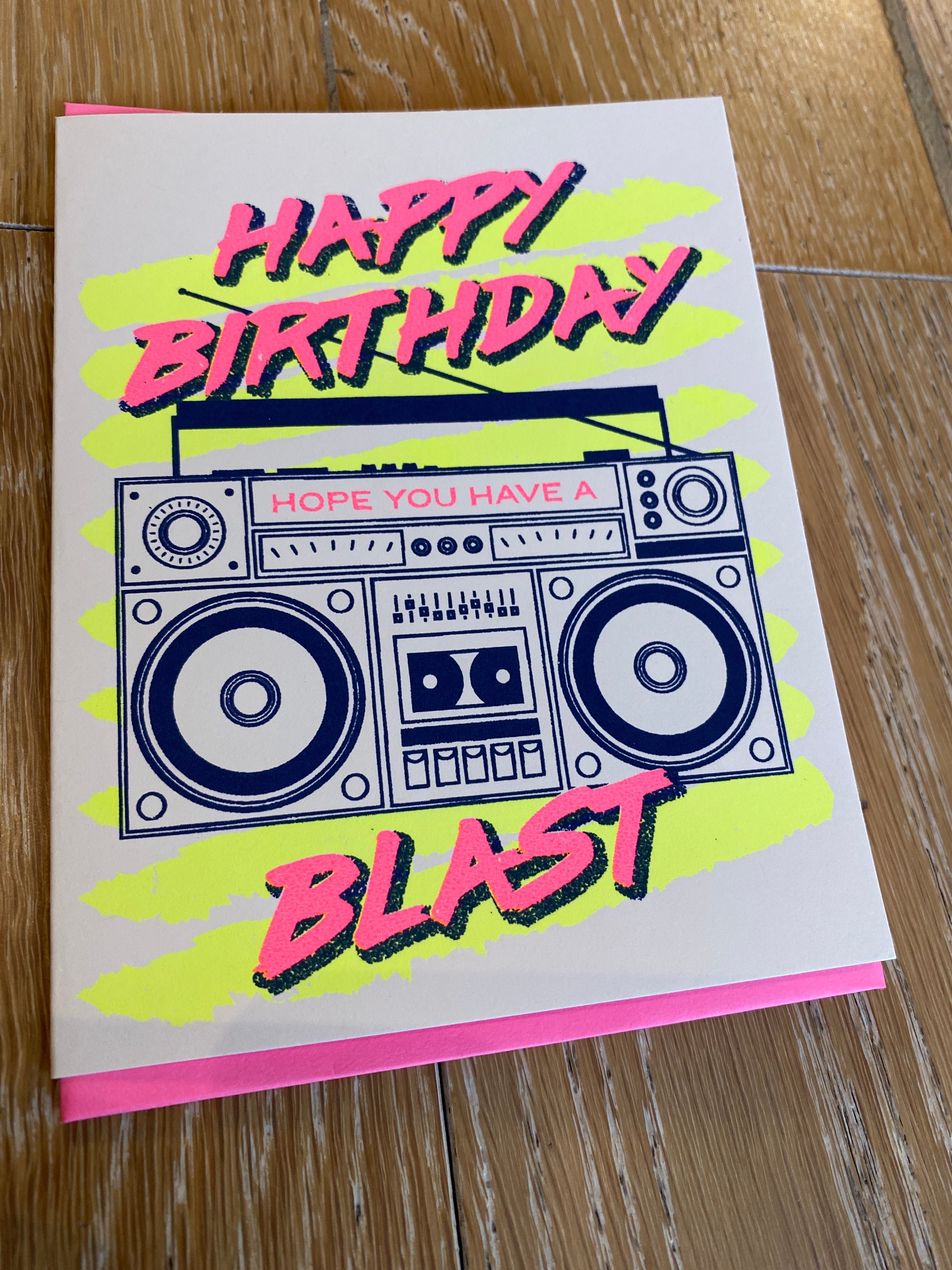 Birthday-Radio Blaster