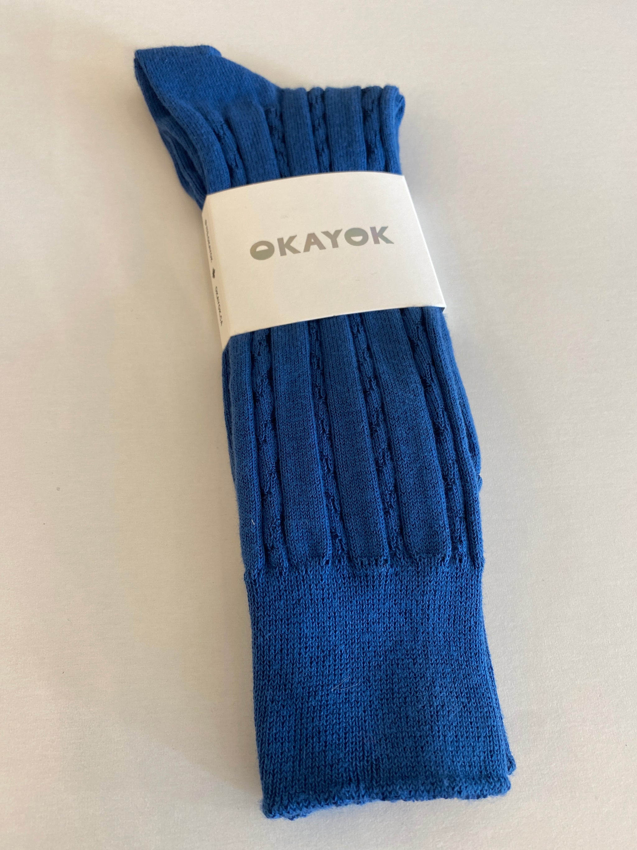 Cable Dress Socks