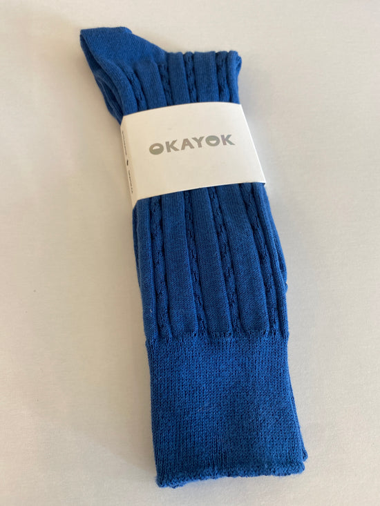 Cable Dress Socks