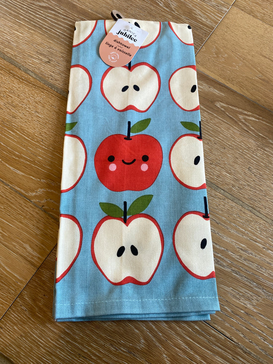 Apple a Day Tea Towel