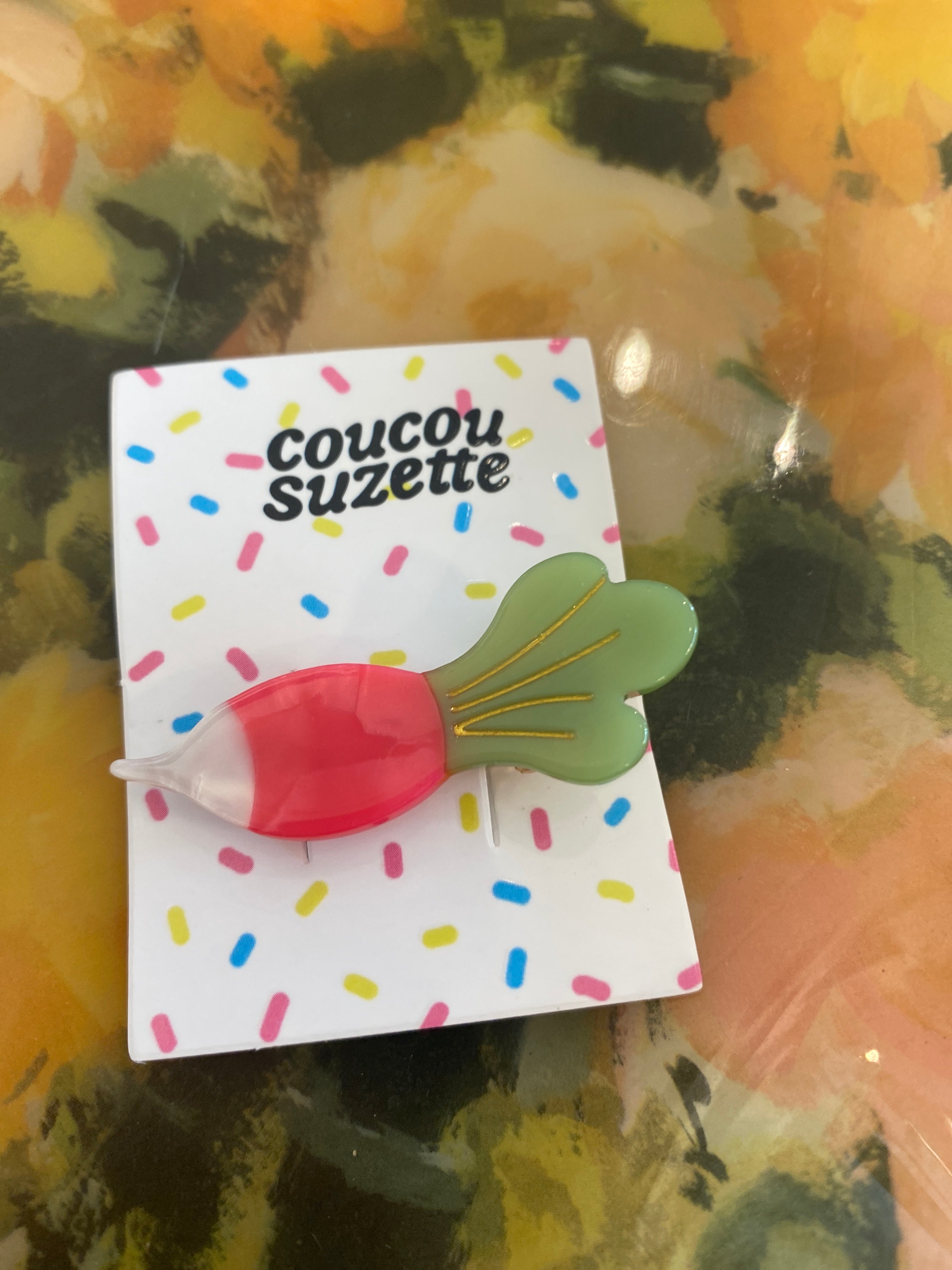 Radish Hair Clip