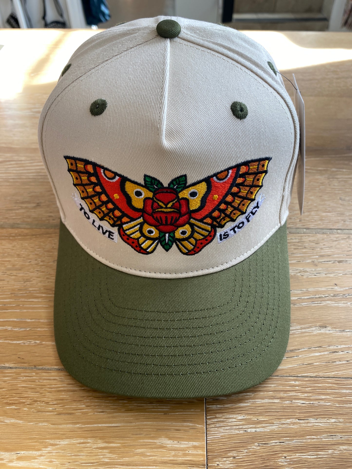 Townes Butterfly Two-Tone Hat