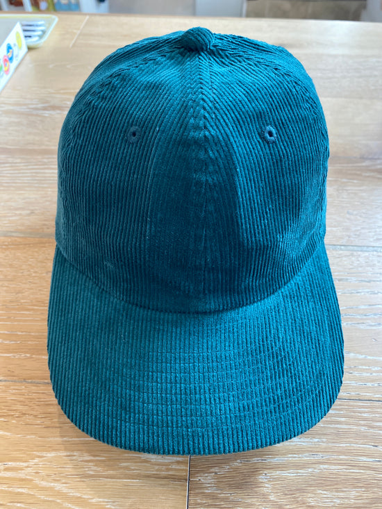 Blank Corduroy Ball Cap Emerald