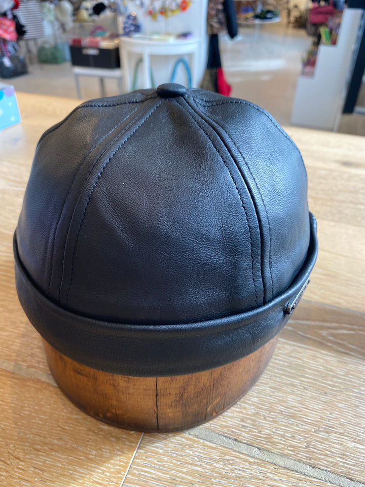 Leather Beanies