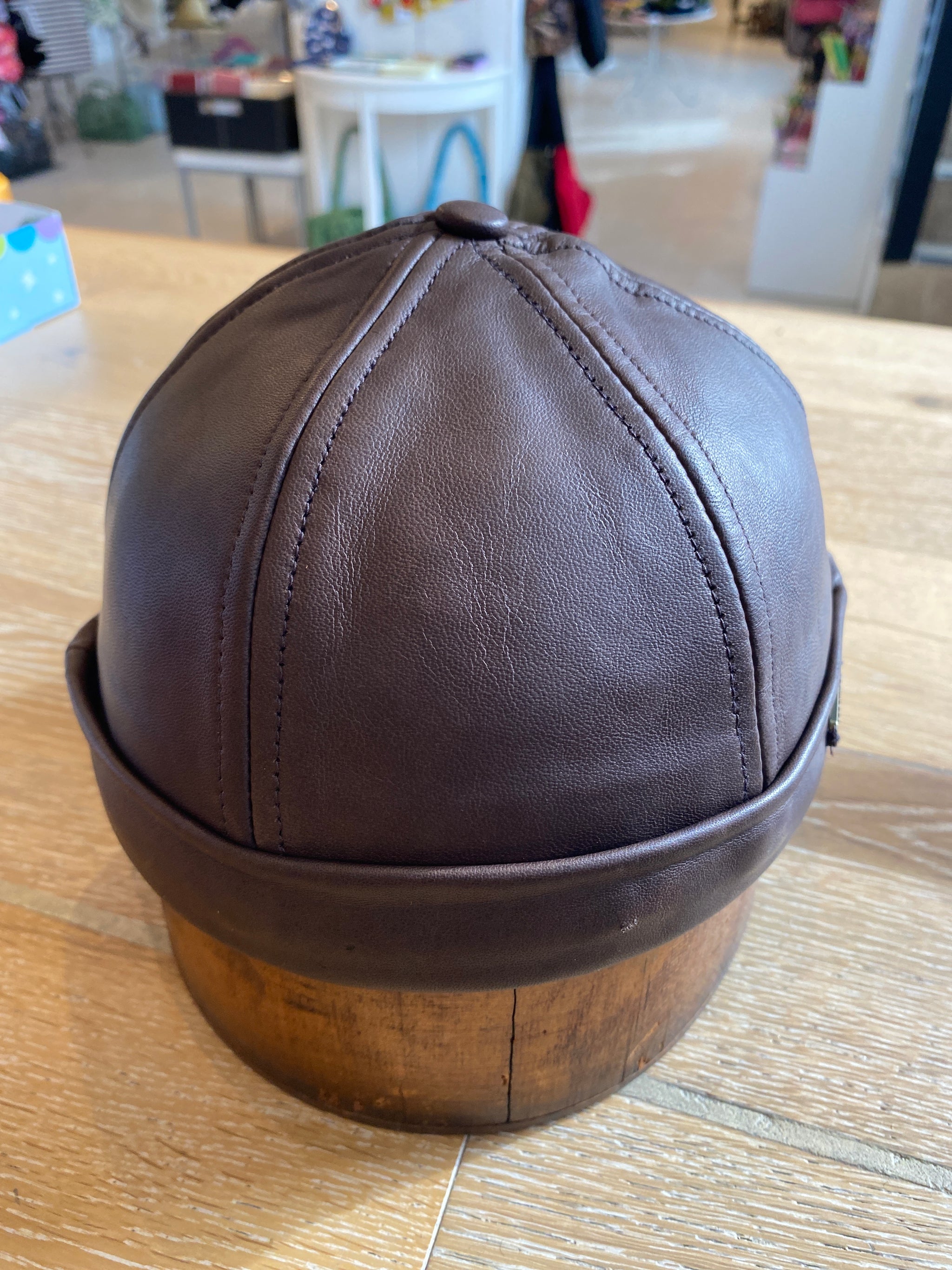 Leather Beanies