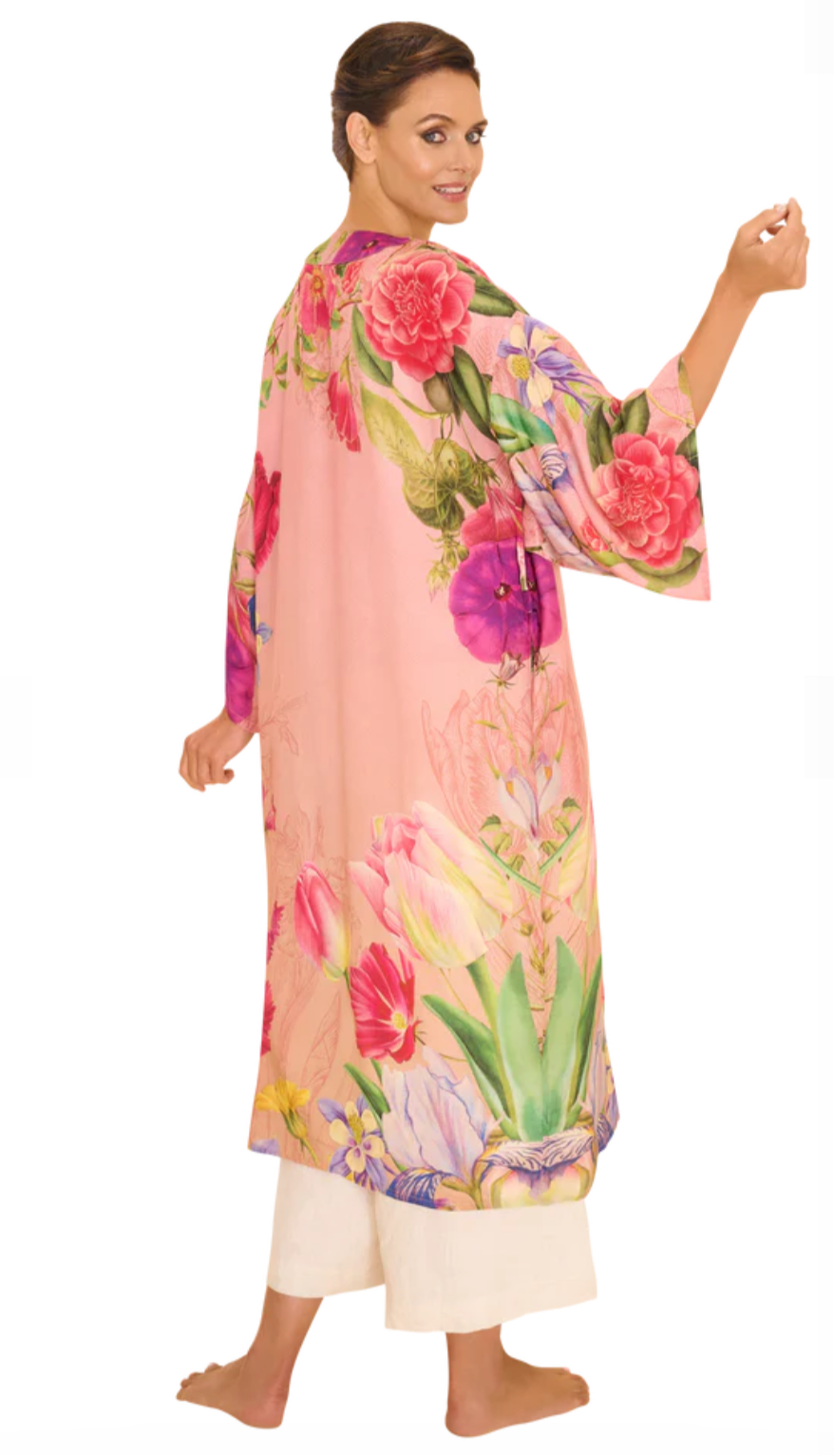 Powder Kimono Gown