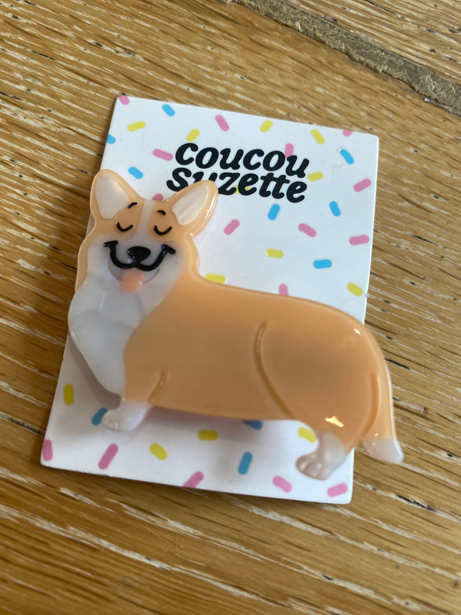 Corgi Hair Clip