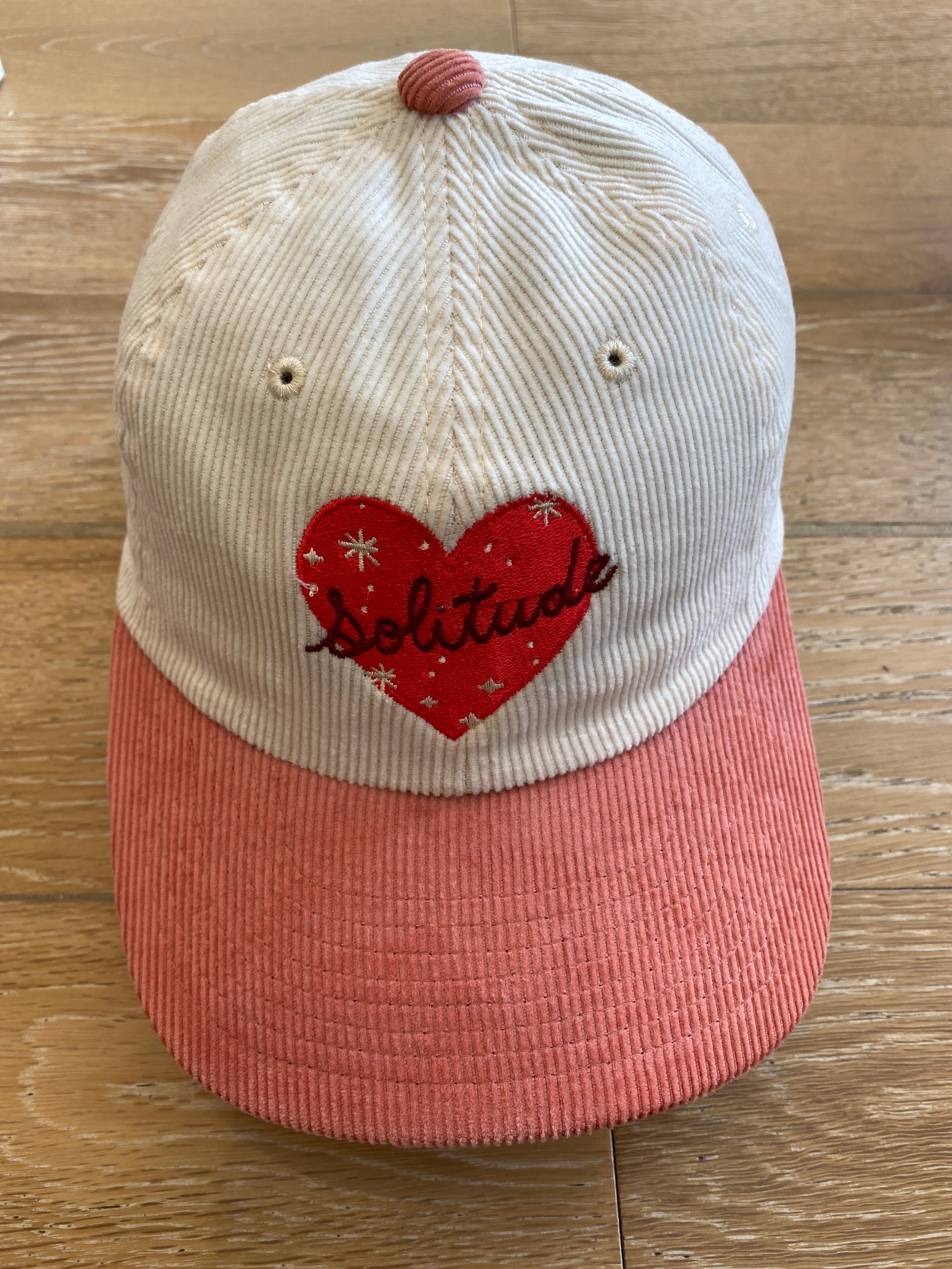 Solitude Ball Cap Vanilla Strawberry
