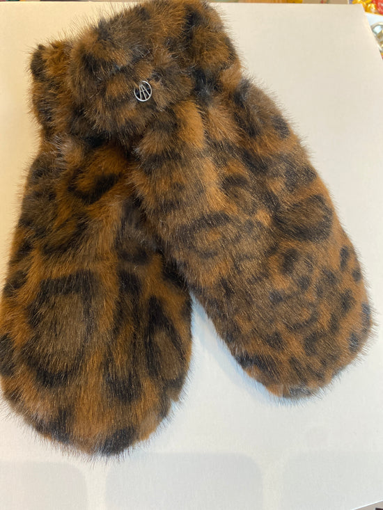 Faux Fur Mittens