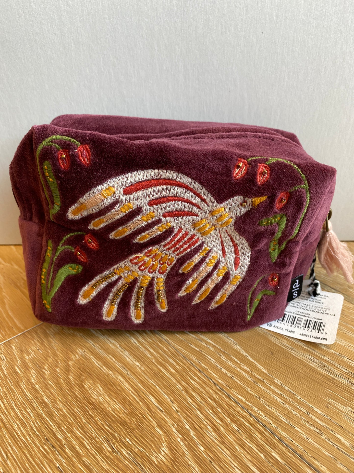 Pouch Embroidered