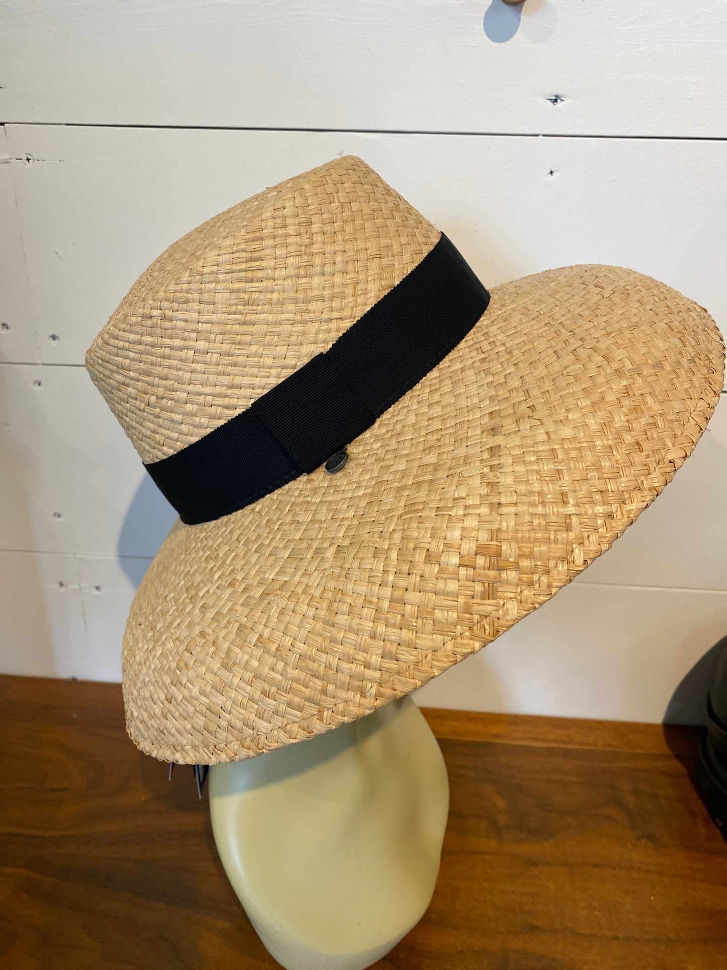Clodina Raffia Cloche