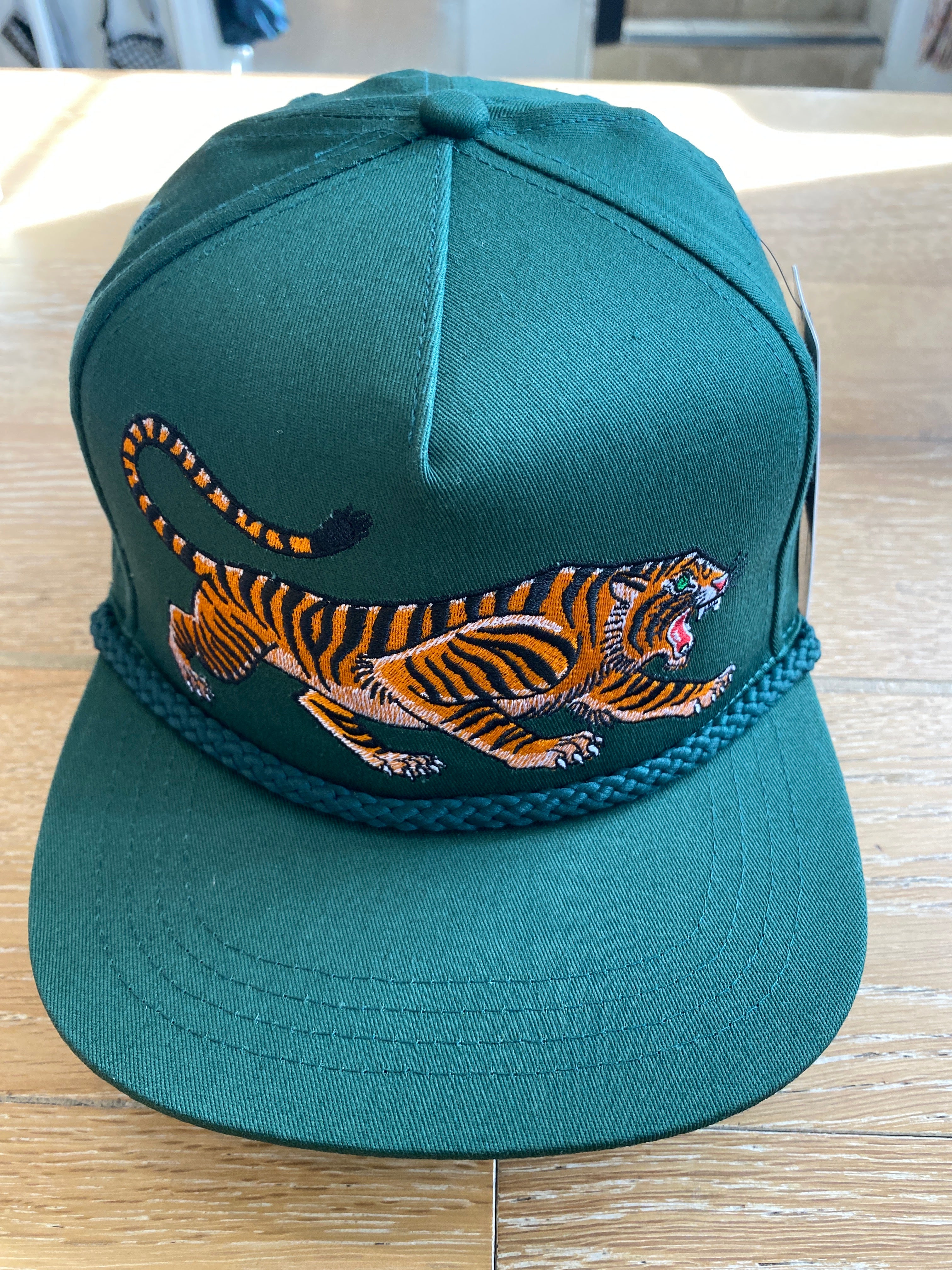 Tattoo-Style Tiger Cap