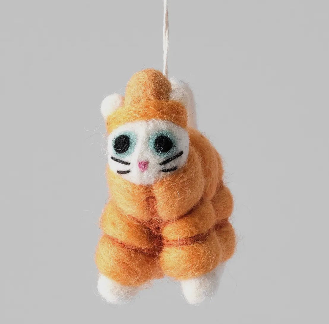 Wrap Felt ornaments