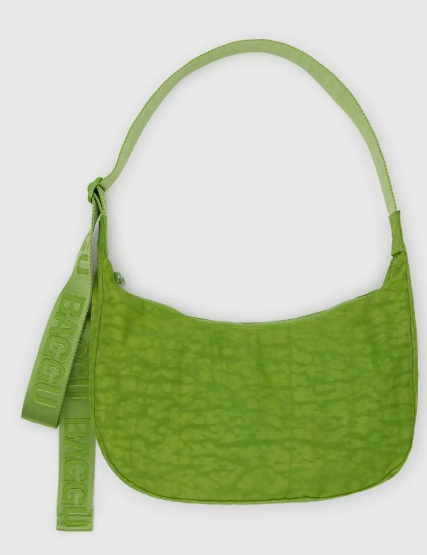 Medium Nylon Crescent Bag