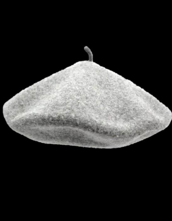 Classic Beret Light Gray