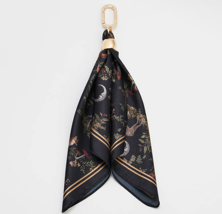 Scarf Bag Charm Black Into The Woods