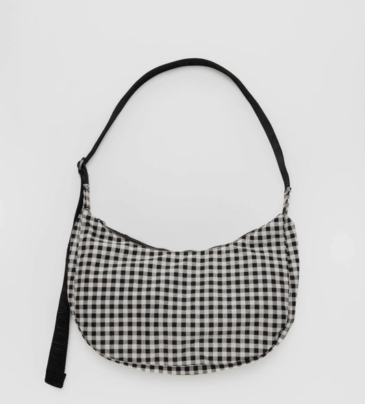 Medium Nylon Crescent Bag