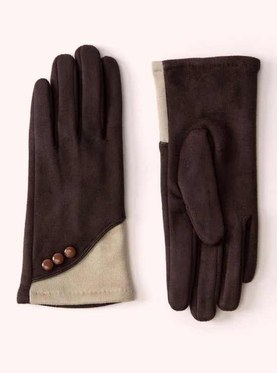 Rowan Chocolate Cream Gloves