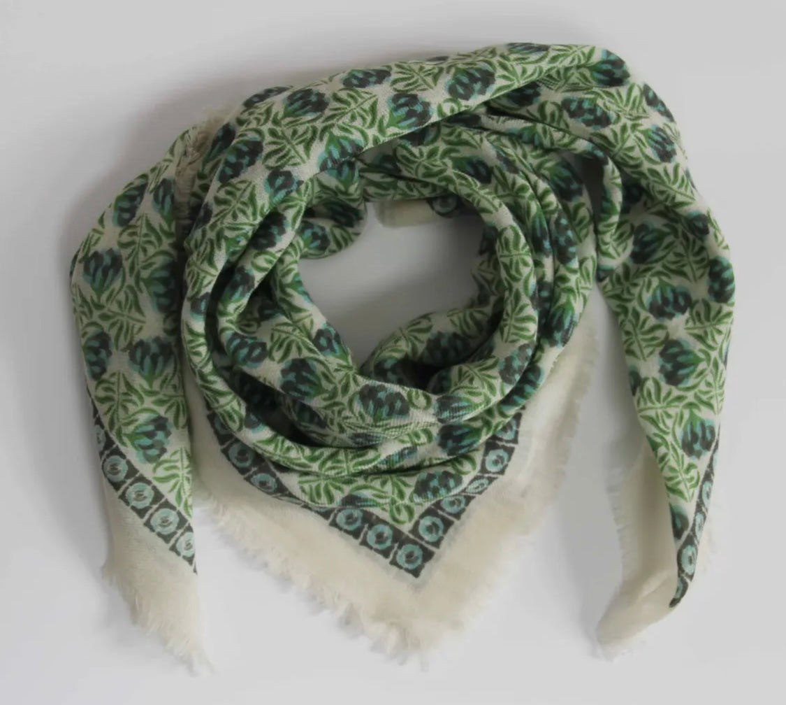 Wool Square Scarves