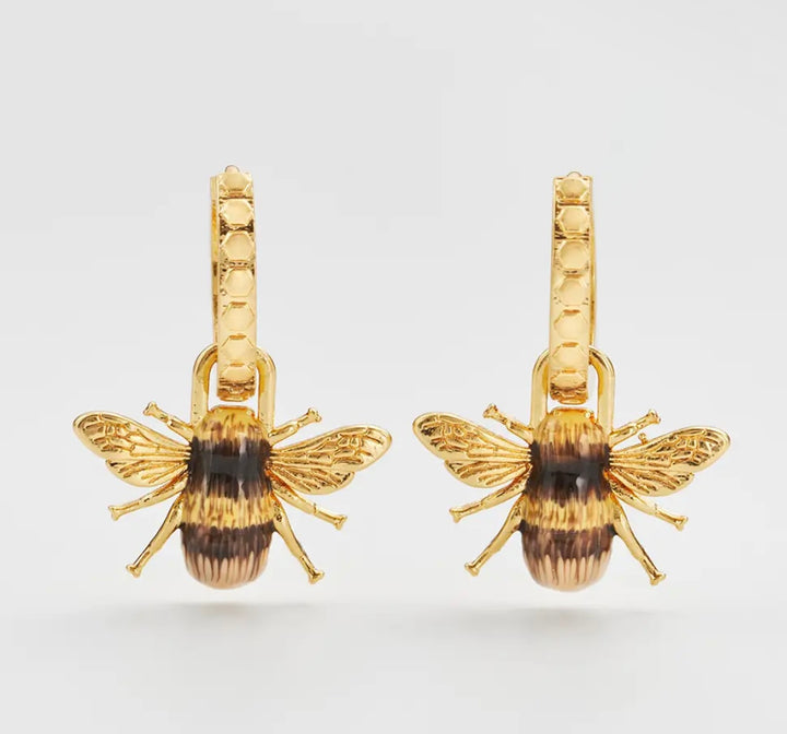 Bee Huggie Earrings