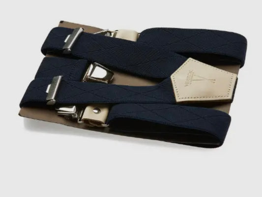 Croisicaise Wide Strap Suspenders