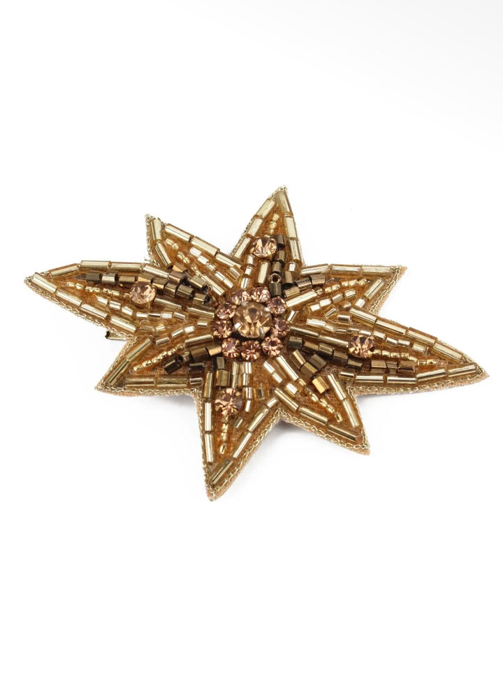 Gold Large Star Hair Clip
