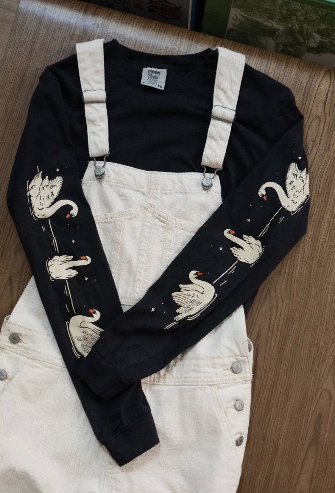 Black  Long Sleeve Shirt