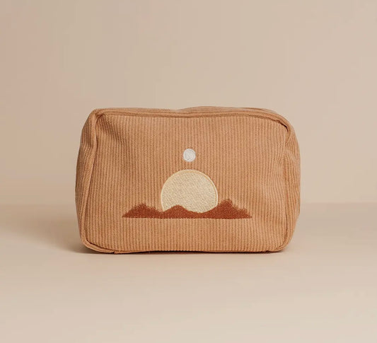 Corduroy Makeup Bag
