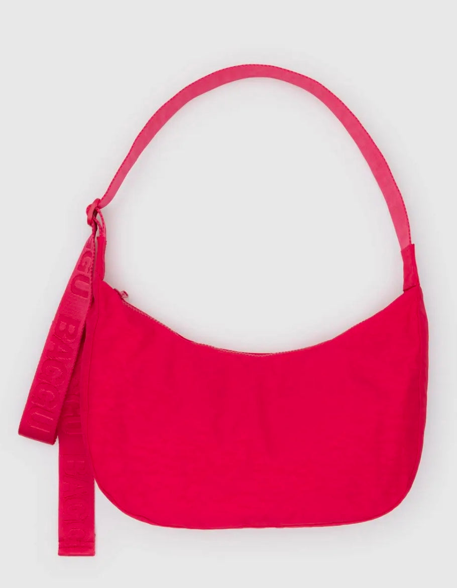 Medium Nylon Crescent Bag