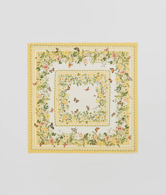 Cybele Narrative Yellow Scarf