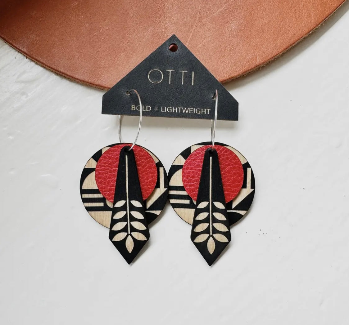 OTTI Wood Earrings