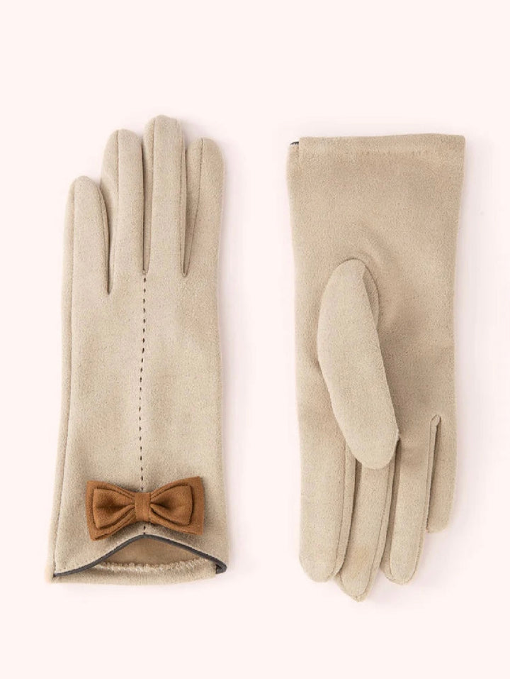 Adalyn Taupe Gloves