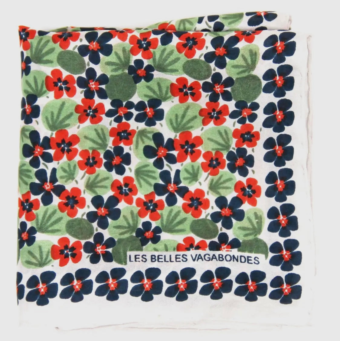 Silk Scarves Capucine Marine