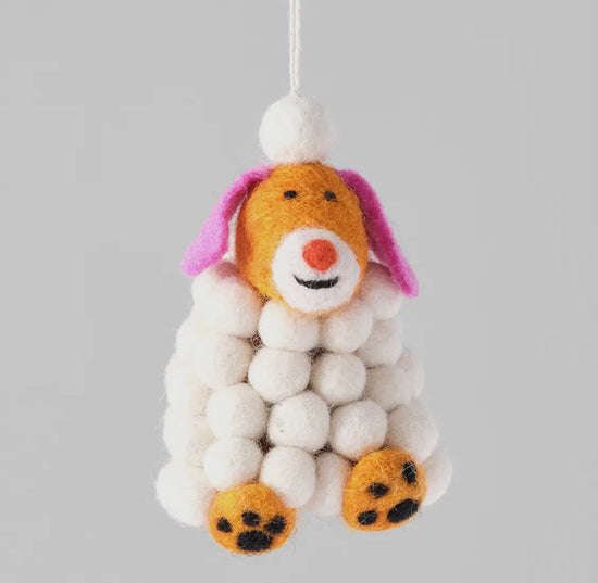 Wrap Felt ornaments