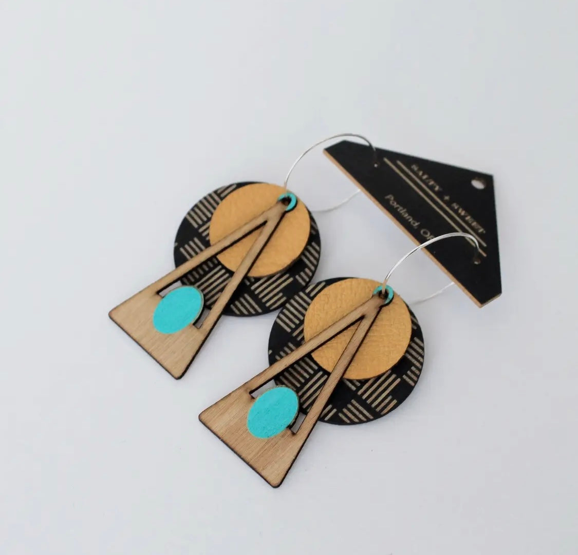 OTTI Wood Earrings