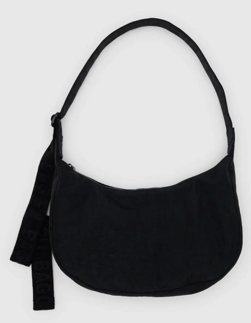 Medium Nylon Crescent Bag