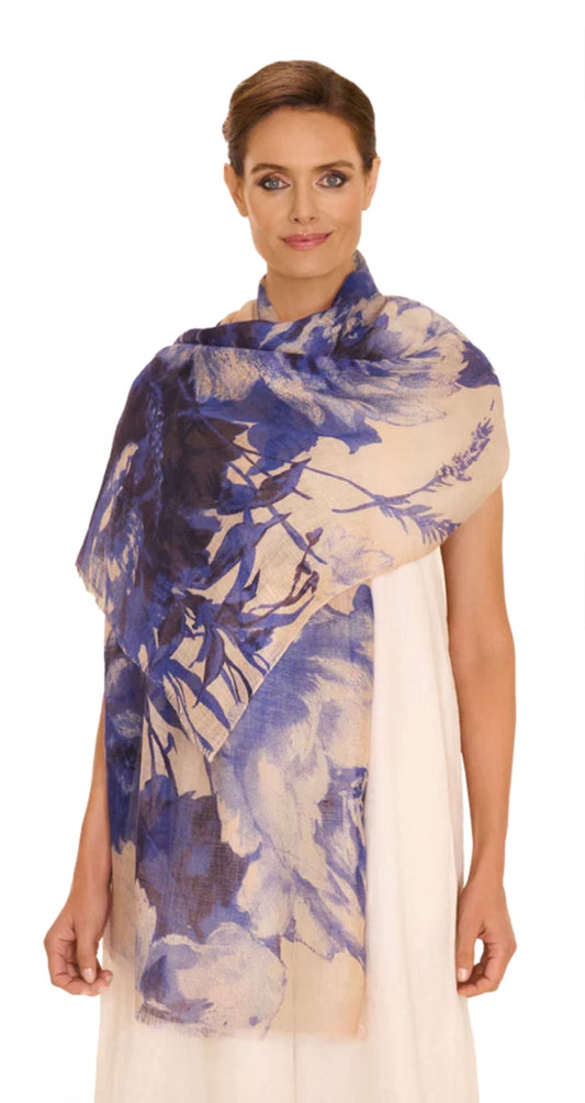 Powder Linen Scarves
