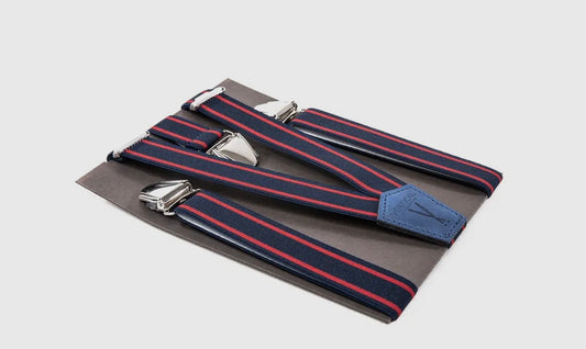 Castelneuviennes Mid-Wide Strap Suspenders