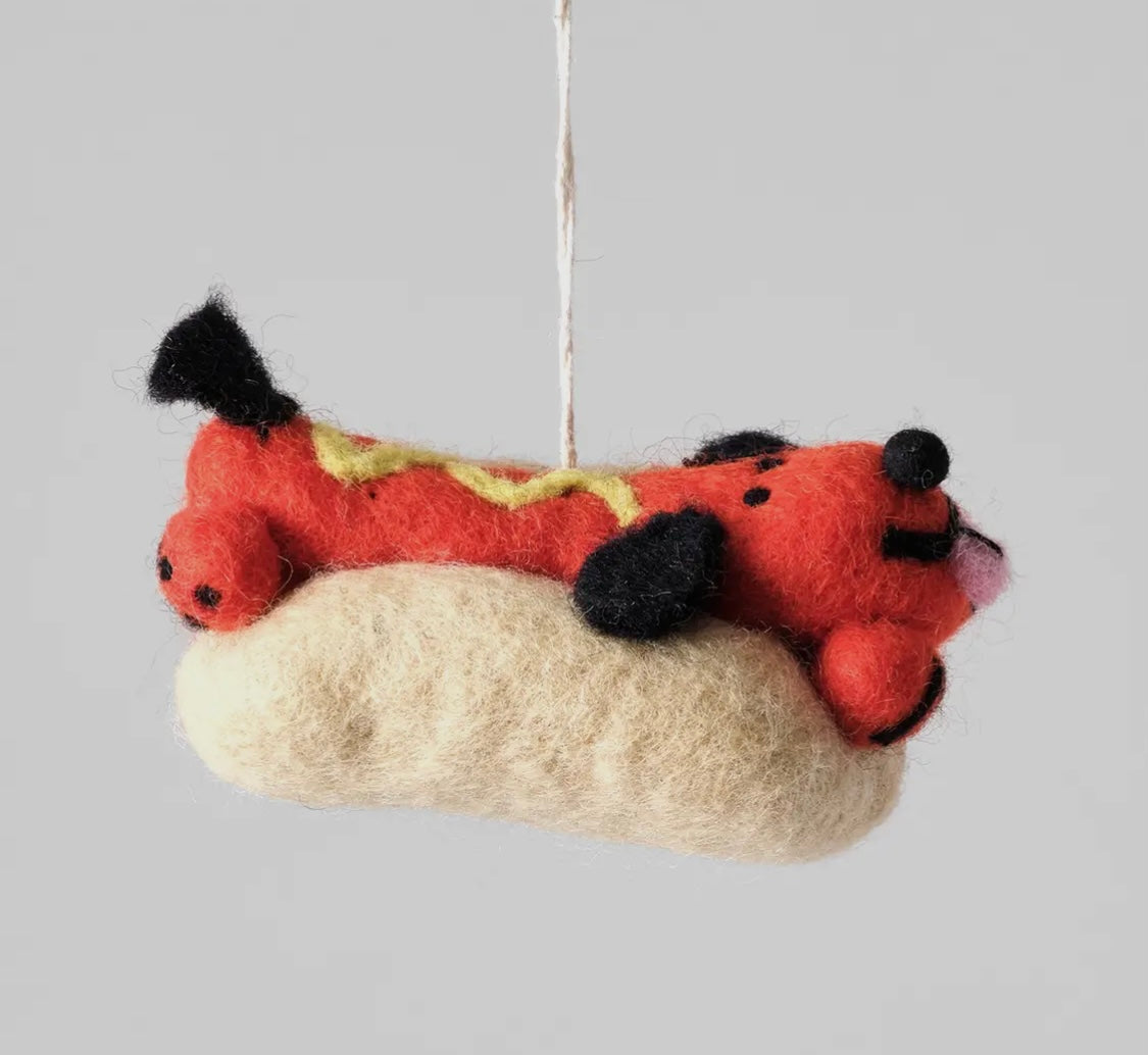 Wrap Felt ornaments