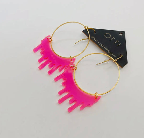 Slime Circle Earrings