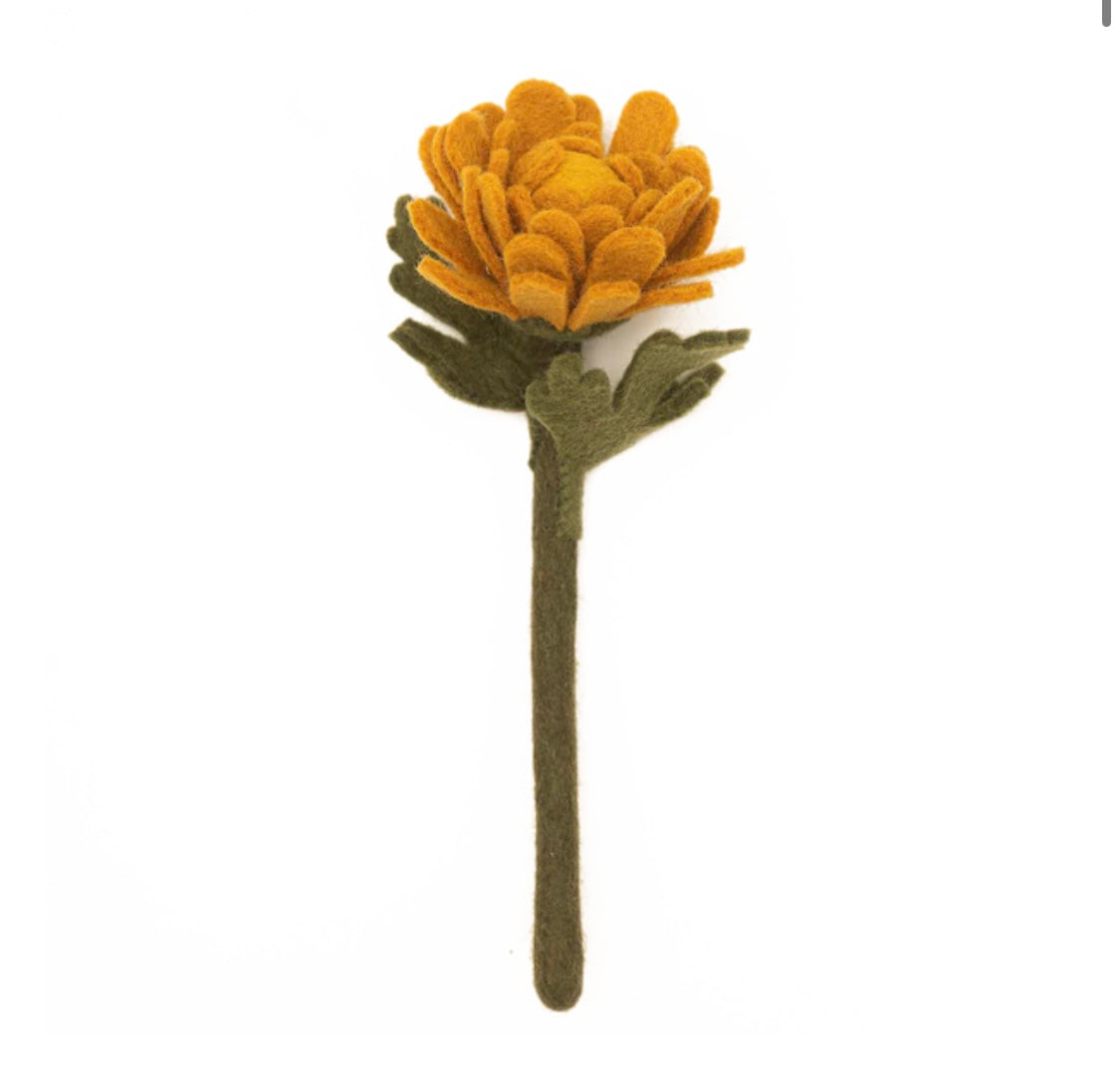 Felt Chrysanthemum