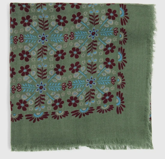 Wool Square Scarves