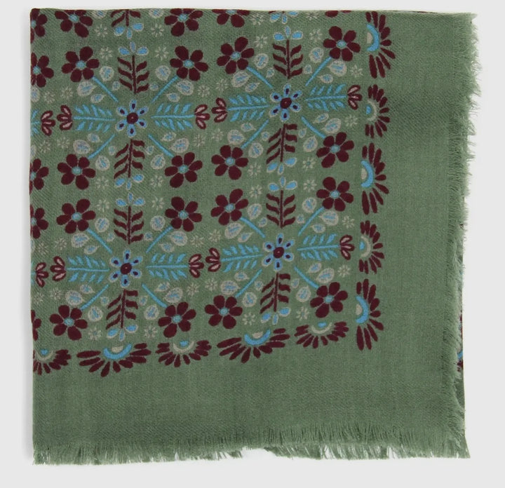 Wool Square Scarves