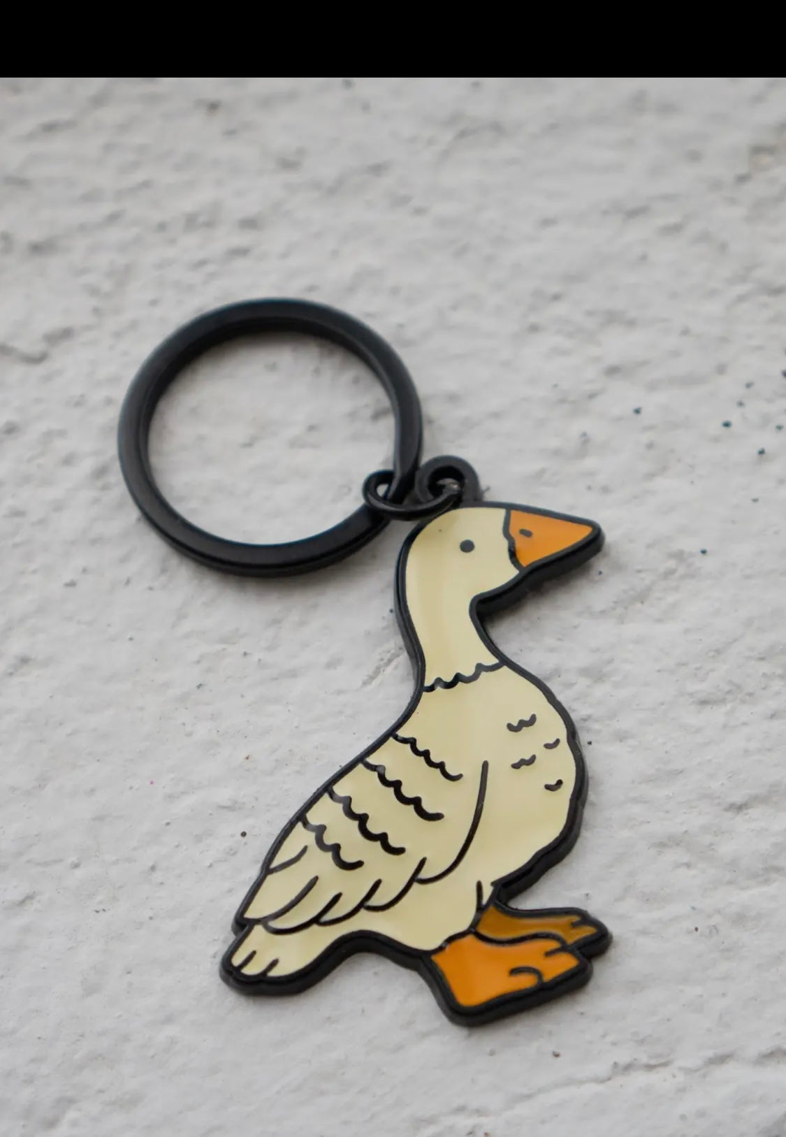 Fowl Duck Key Chain