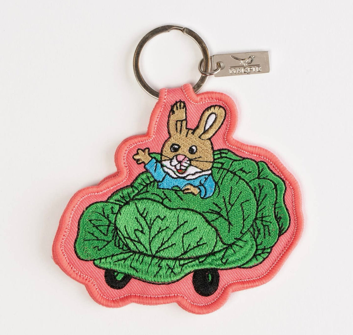 Richard Scarry Cabbage Car Key Charm