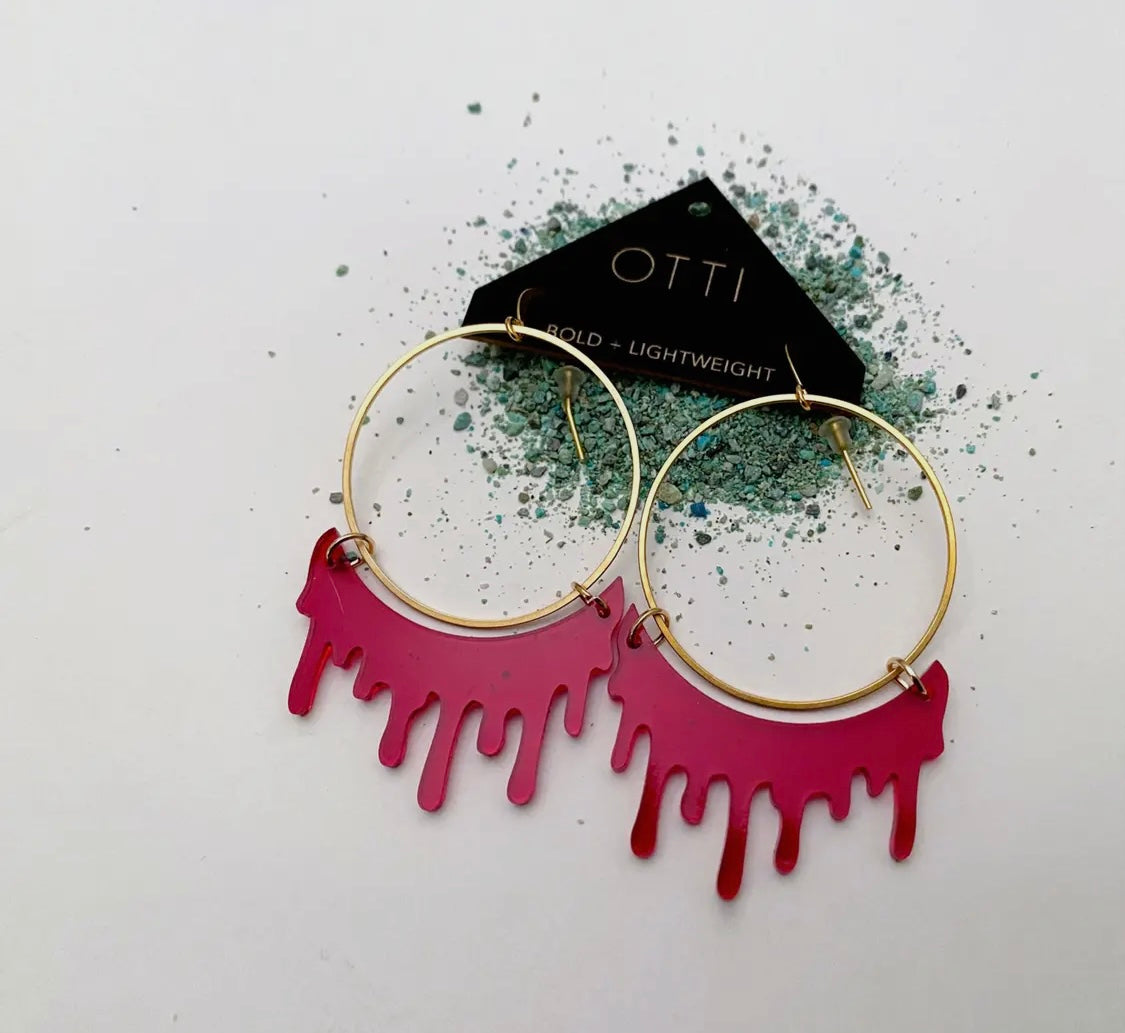 Slime Circle Earrings