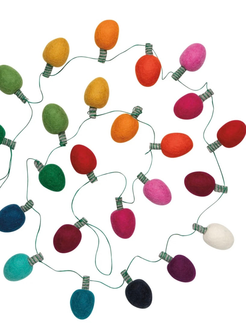 Spirit Bright Felt Garland