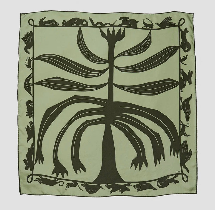Familiar Silk Scarf